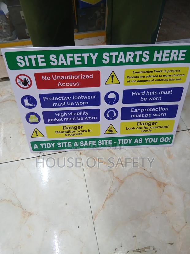 Industrial A2 Size Site Boards - thumbnail 2