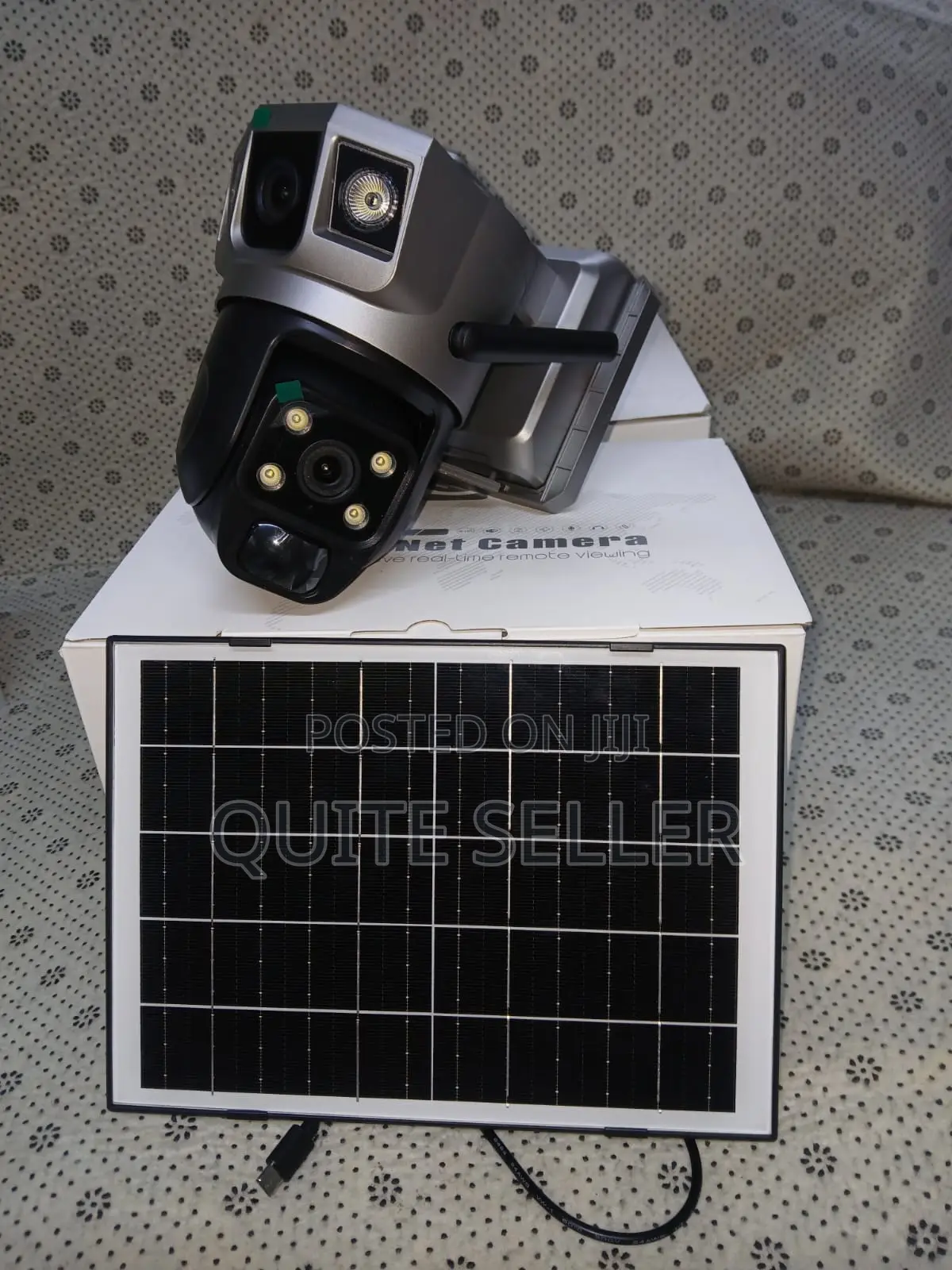Solar Powered Infrared 4g Sim Card Wireless PTZ Outdoor