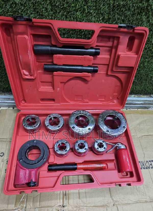 7pcs Ratchet Die Stock