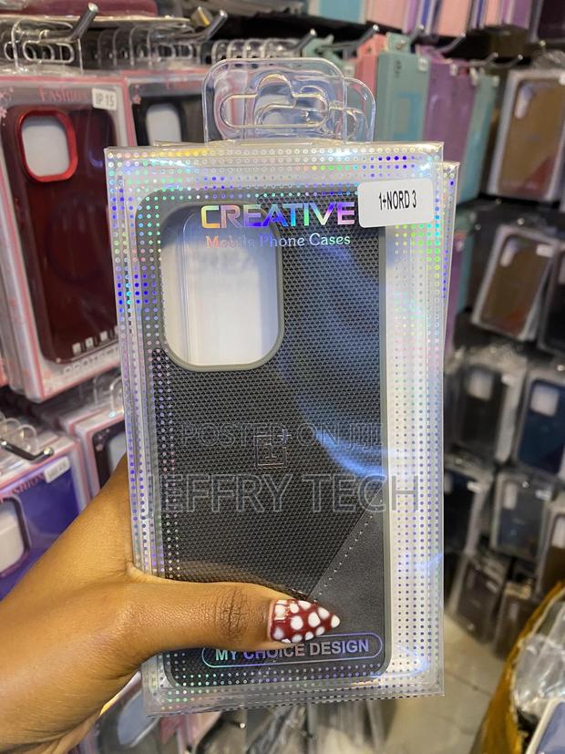 Rtistque Premium Thread Leather Back Cover Case for Oneplus Nord 3 - main view