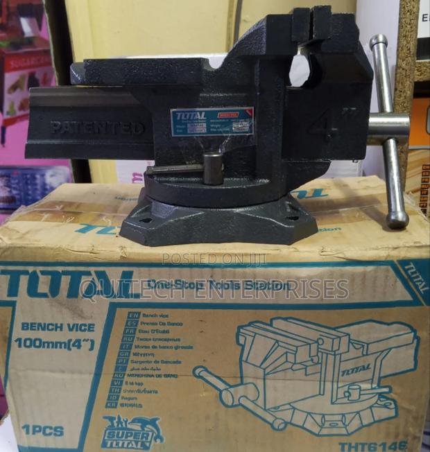 Total Bench Vice/ 4" Bench Vice Machine - main view