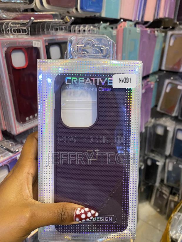 Astque Premium Thread Leather Back Cover Case for Oneplus Nord 3 - main view