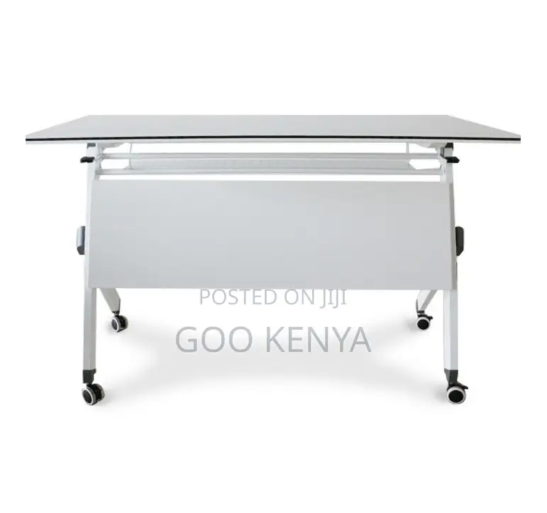 Office Desk; Smooth Surface Movable Folding Office Table