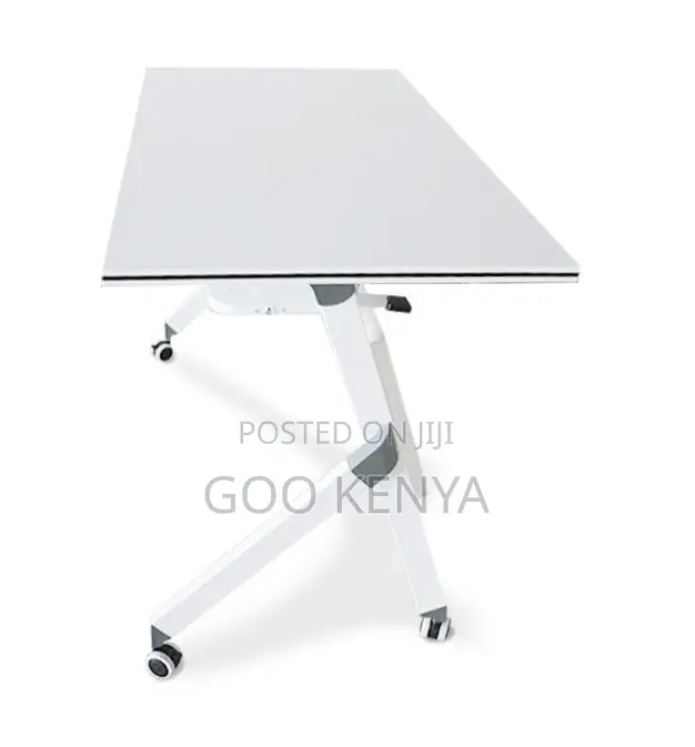 Office Desk; Smooth Surface Movable Folding Office Table
