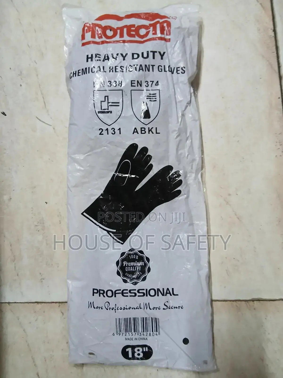 Heavy Duty Protecta Gloves Black