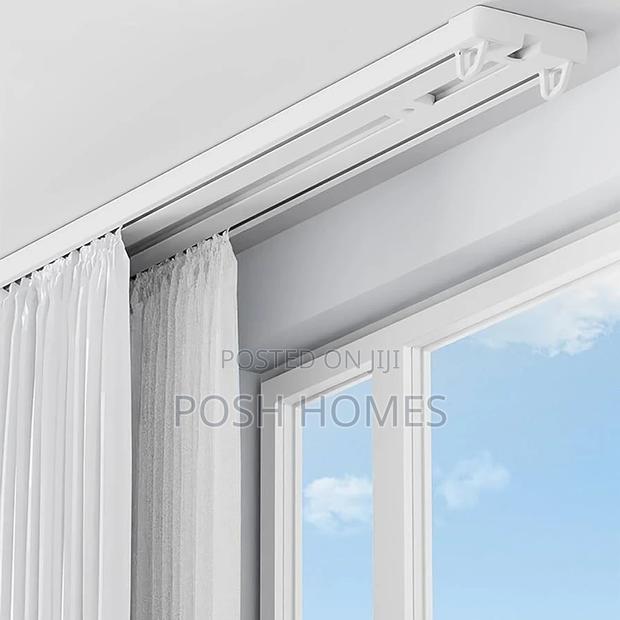 Easy to Mount PVC Double Curtain Rails