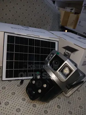 2dual Lens V380 Pro 4g Camera Solar Powered Monitoring Camera Wireless