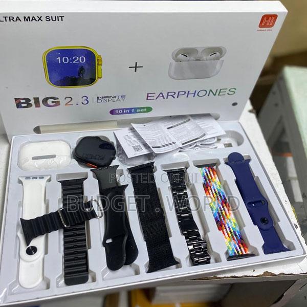 Amoled Display I20 Ultra Max Bt Calling Smartwatch 10-in-1 Set - thumbnail 3