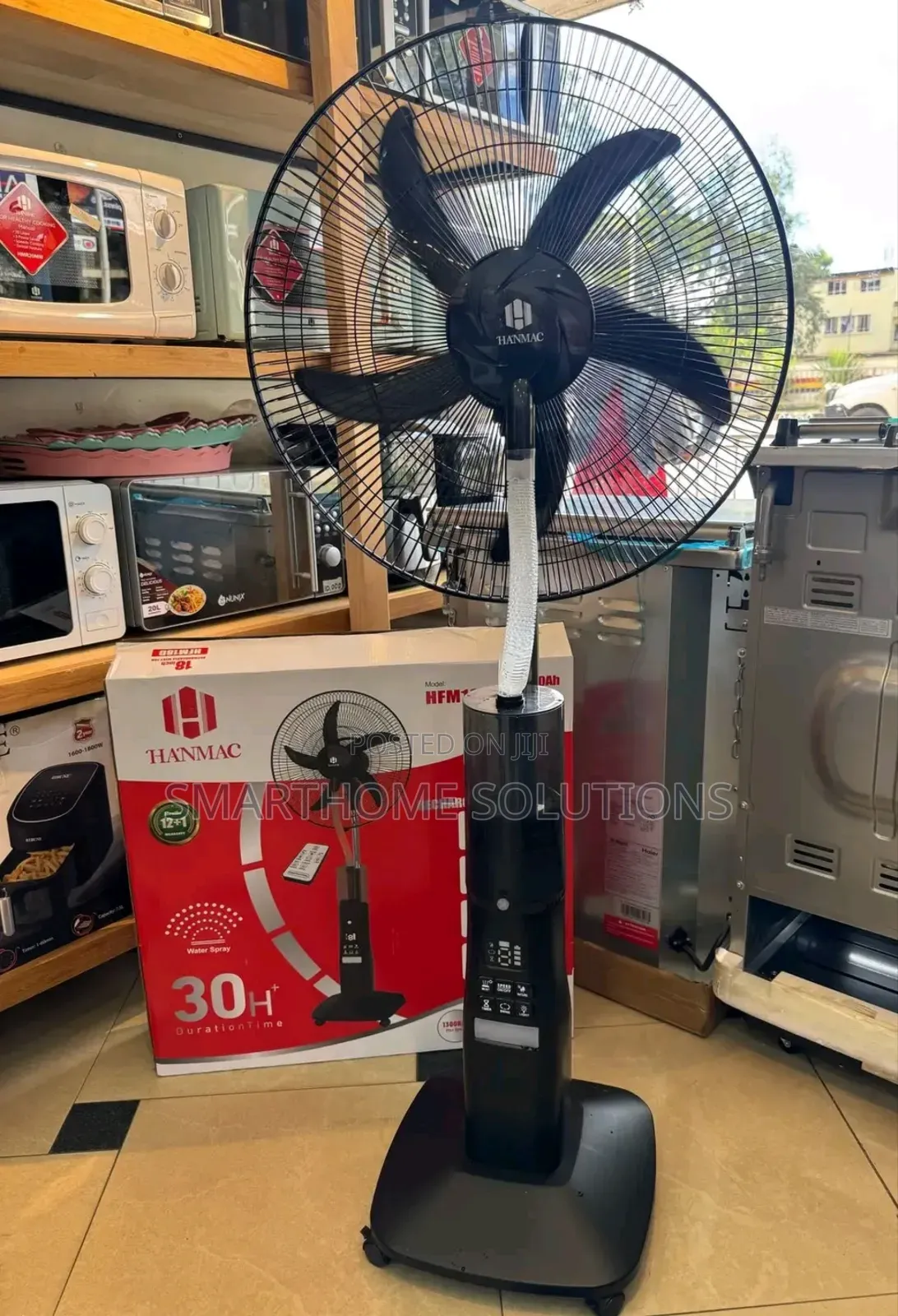 Hanmac 18" Digital Fan With Adjustable Height