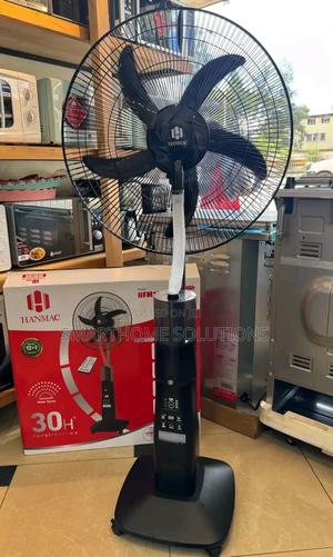 Hanmac 18" Multpurpose Standing Fan - Humidifier - 30hrs Water Spray - thumbnail 2