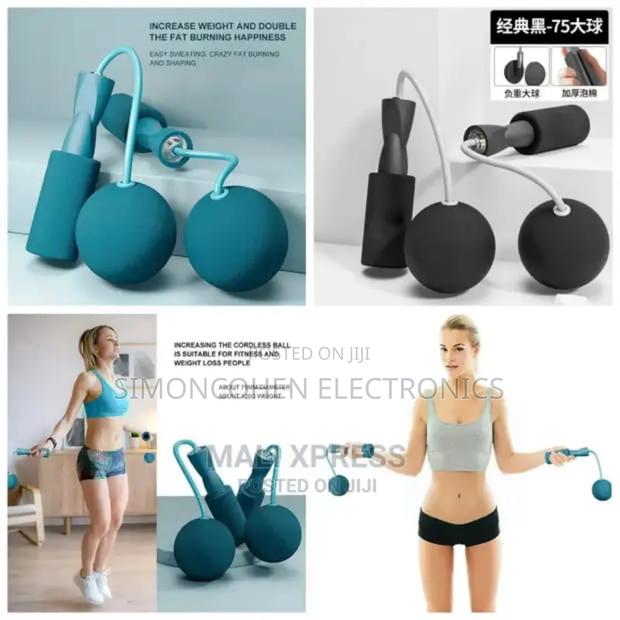 Cordless Skipping Rope With Ball Tip - main view