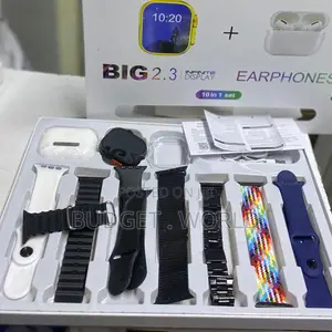 Case Cover and 7pcs Replaceable Watchband I20 Ultra Max Suit 10in1 Set