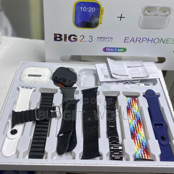 Case Cover and 7pcs Replaceable Watchband I20 Ultra Max Suit 10in1 Set - thumbnail 2