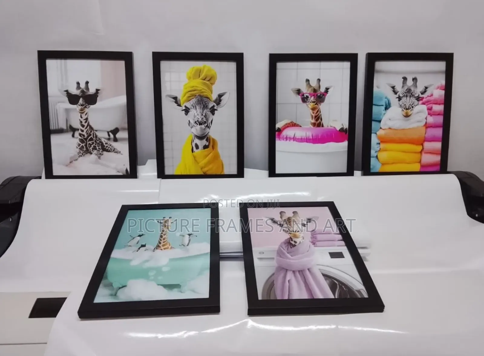Framed Bathroom Wall Decor