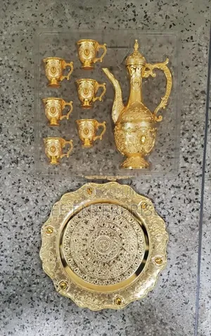 8pcs Elegant Luxury Arabic Coffee Set