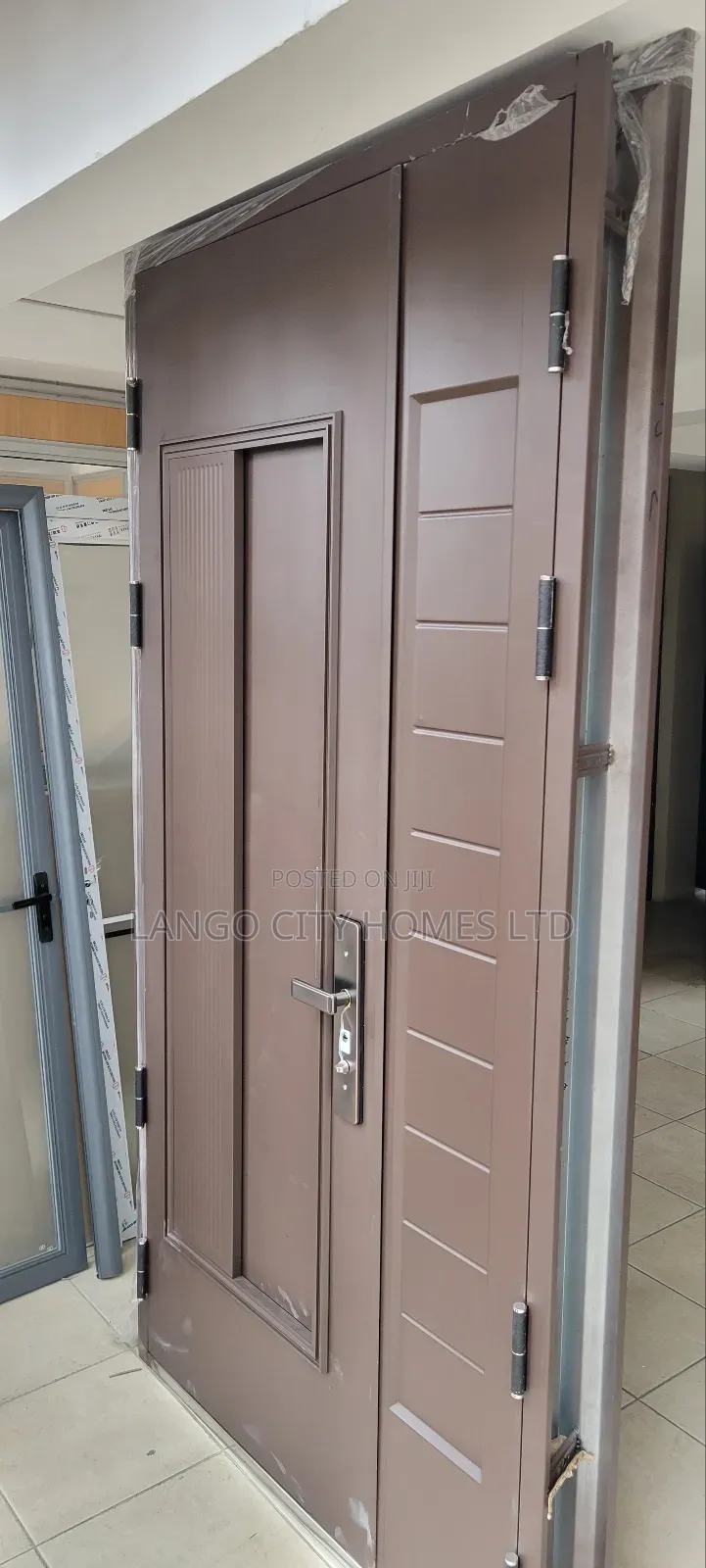 Main Entrance Door With Mini Sliding Soor