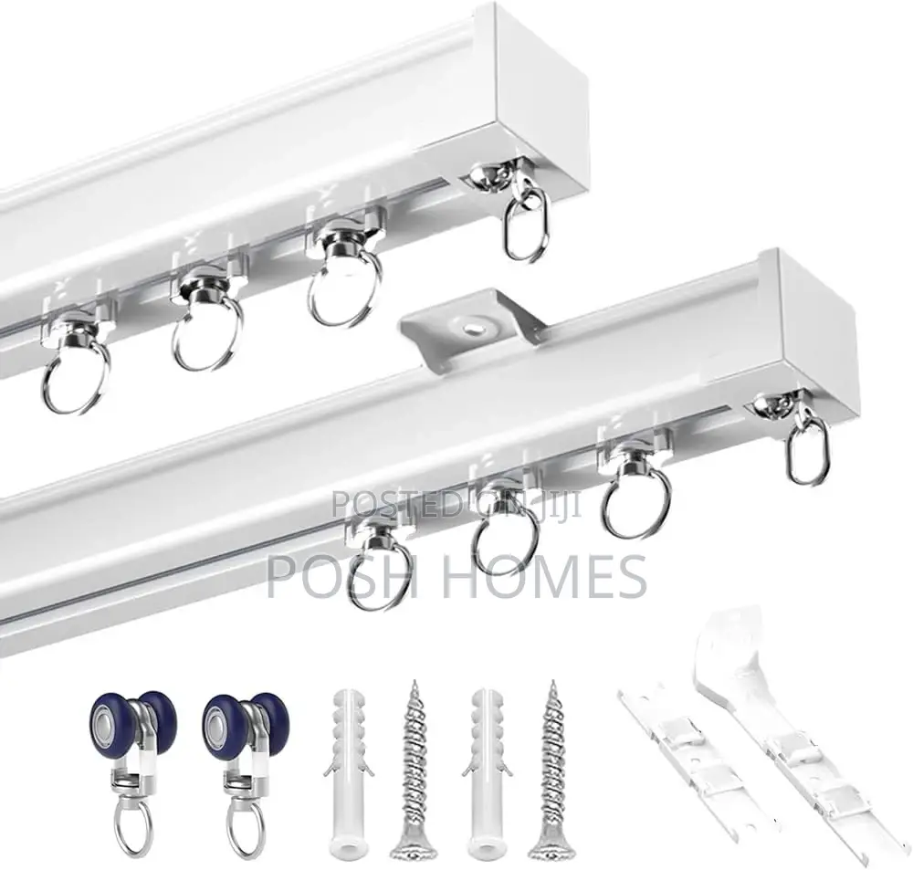 Prestige PVC Curtain Tracks Single Rails