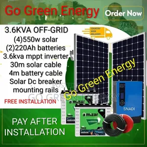 3.6kva Solar Off Grid