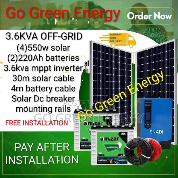3.6kva Solar Off Grid
