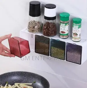 Wall Mounted Spice Organizer