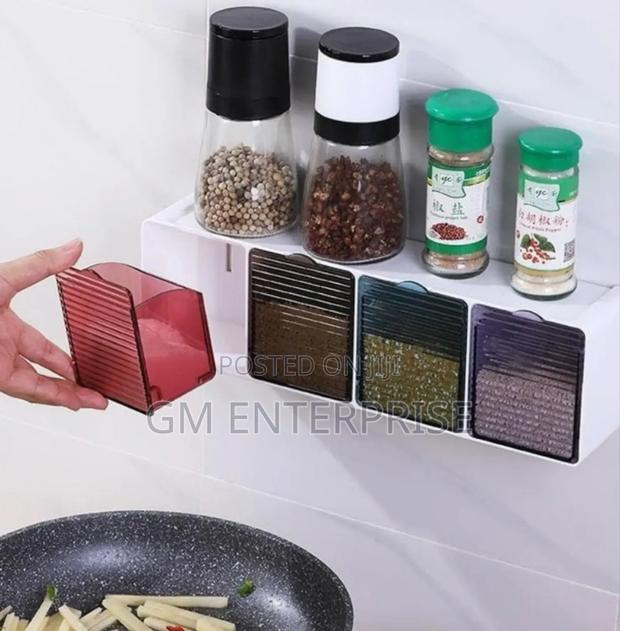 Wall Mounted Spice Organizer