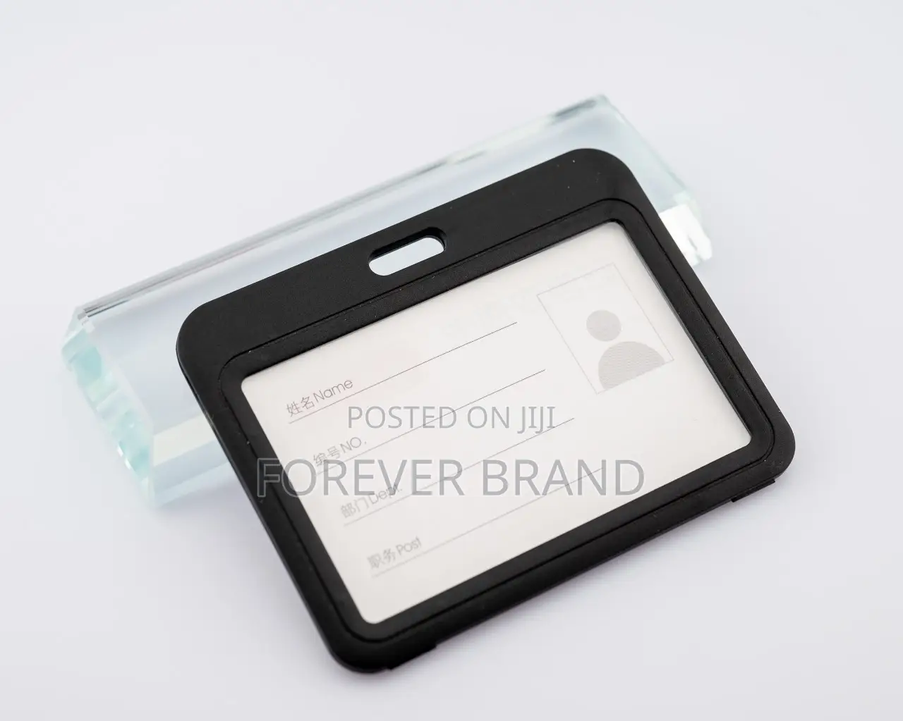 Black Landscape Card Holder