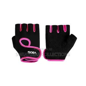 Half-Finger Unisex Gym Training Gloves Non-Slip Palm Pad