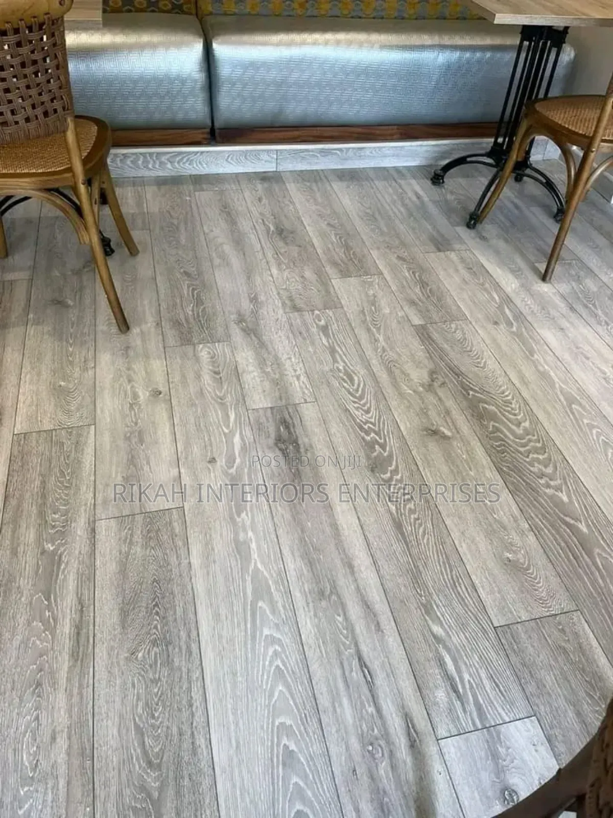Grey Shade of Vinyl Flooring