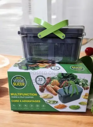 *22pc Veggie Cutter Slicer