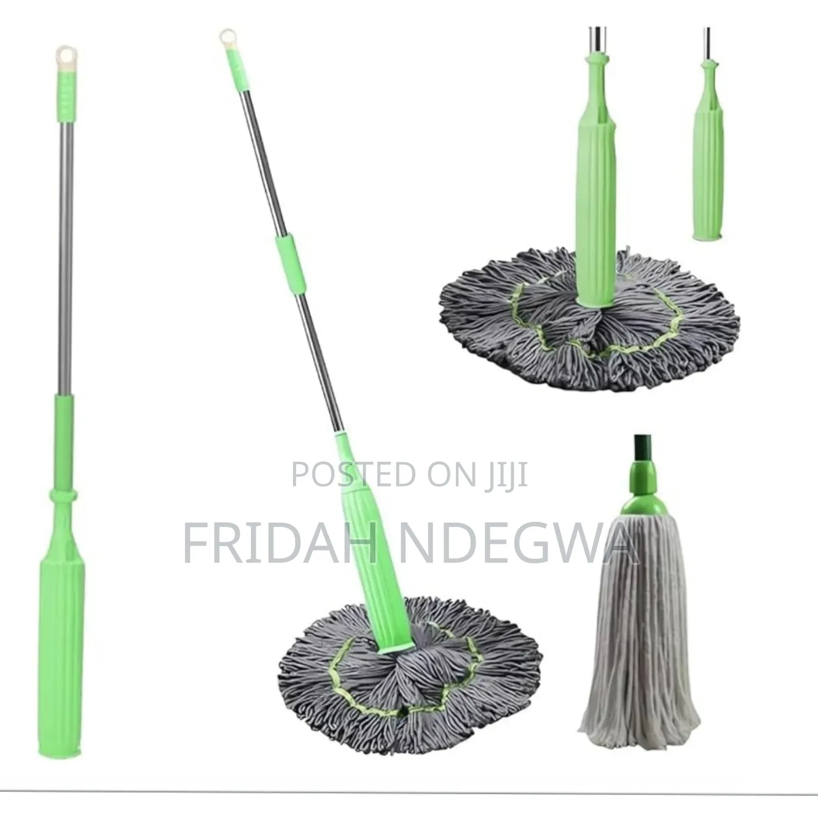 *New Upgrade 144cm Pocket Wringing Mop