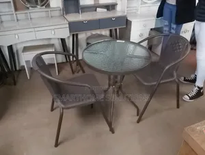 Executive 2 Seater Outdoor/Balcony Set Fully Metallic