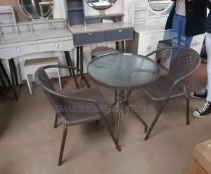 Executive 2 Seater Outdoor/Balcony Set Fully Metallic - thumbnail 2