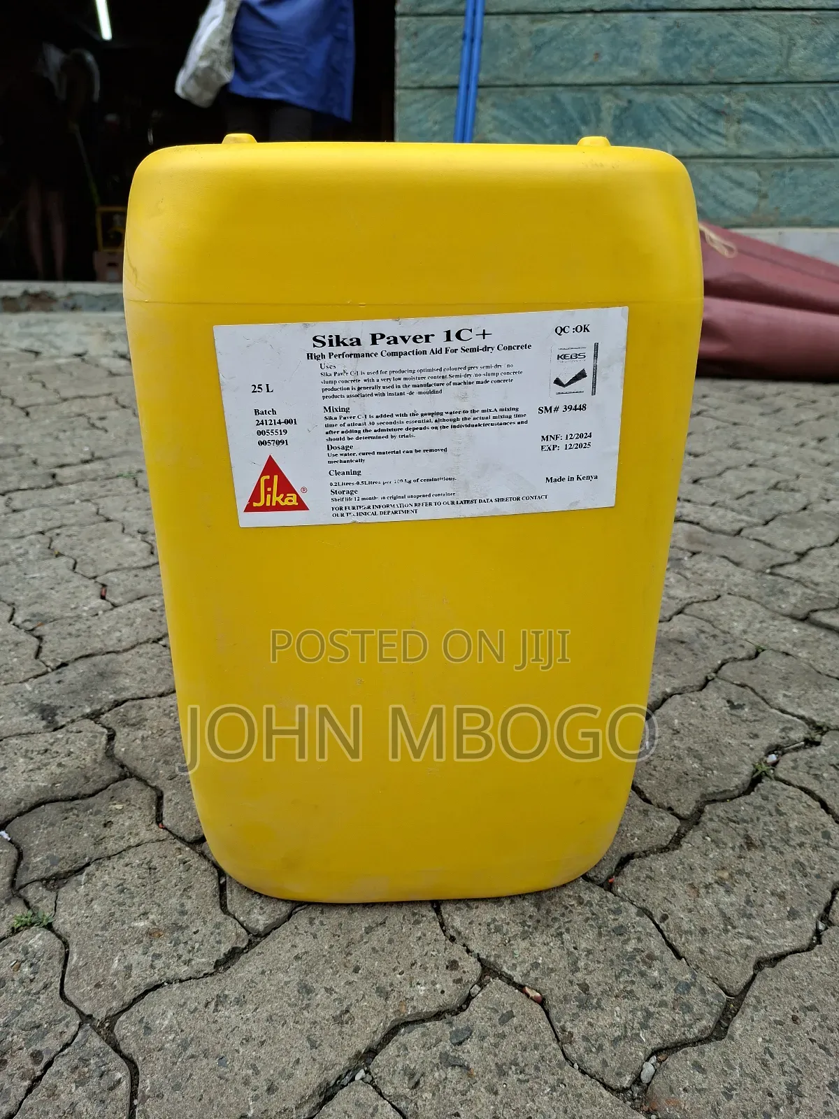 Sika Paver 1c+ ( Concrete Hardener )