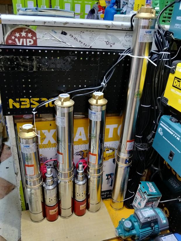 Usk High Performance Water Pump 2 Hp 150 M Head For Deep Well - thumbnail 2