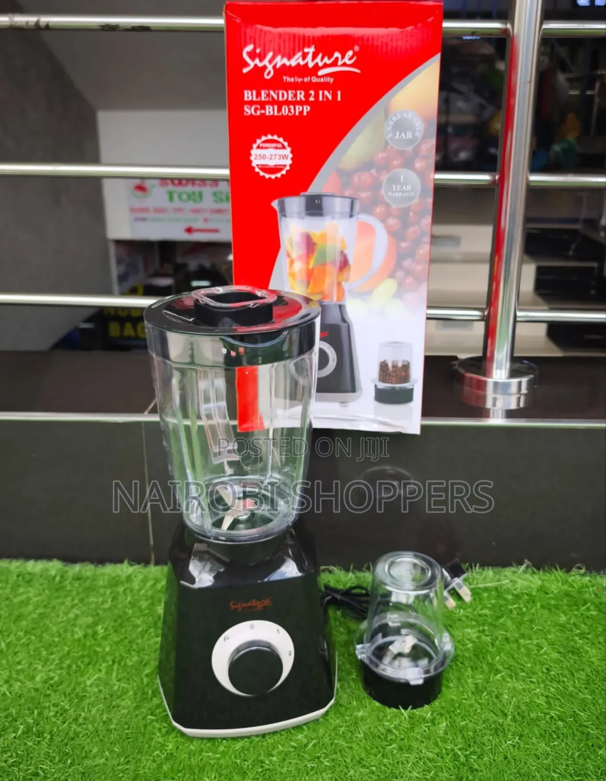Blender Signature 2 in 1/ Quality Blender