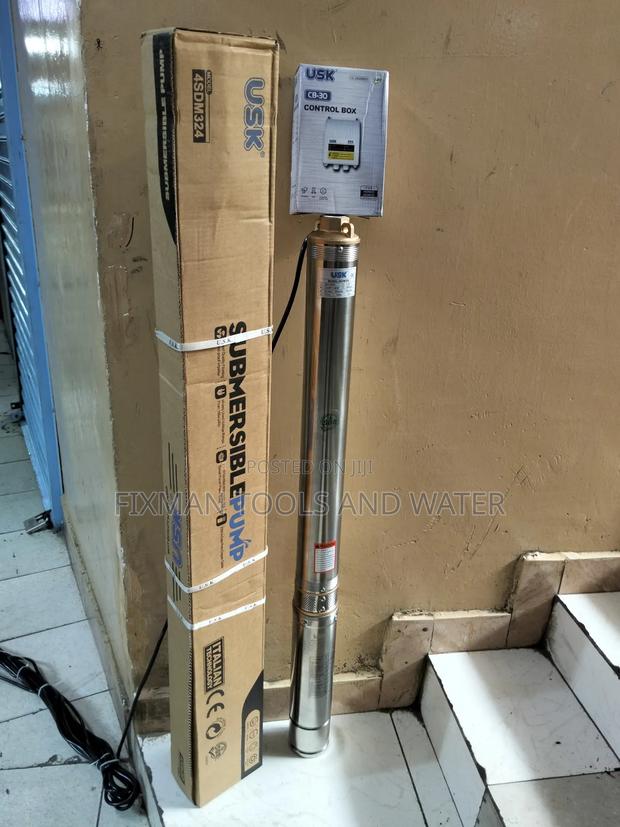 Tropicallised Usk Water Pump 2 Hp+ Control Box 150m