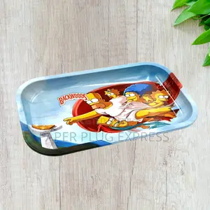 Simpsons Backwoods Premium Metallic Rolling Tray