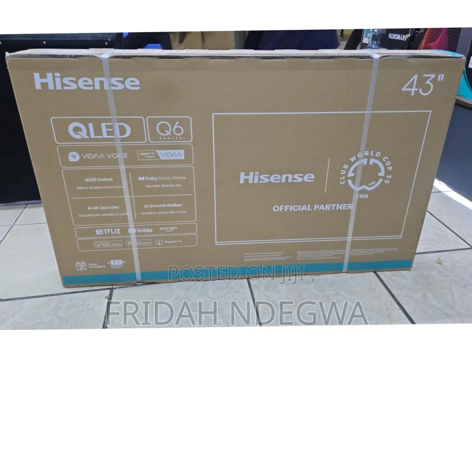 Hisense 43 Inches Q6 Qled Smart Android Tv