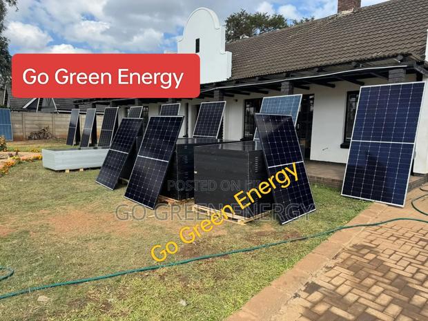 550watts Bifacial Solar Panels - main view