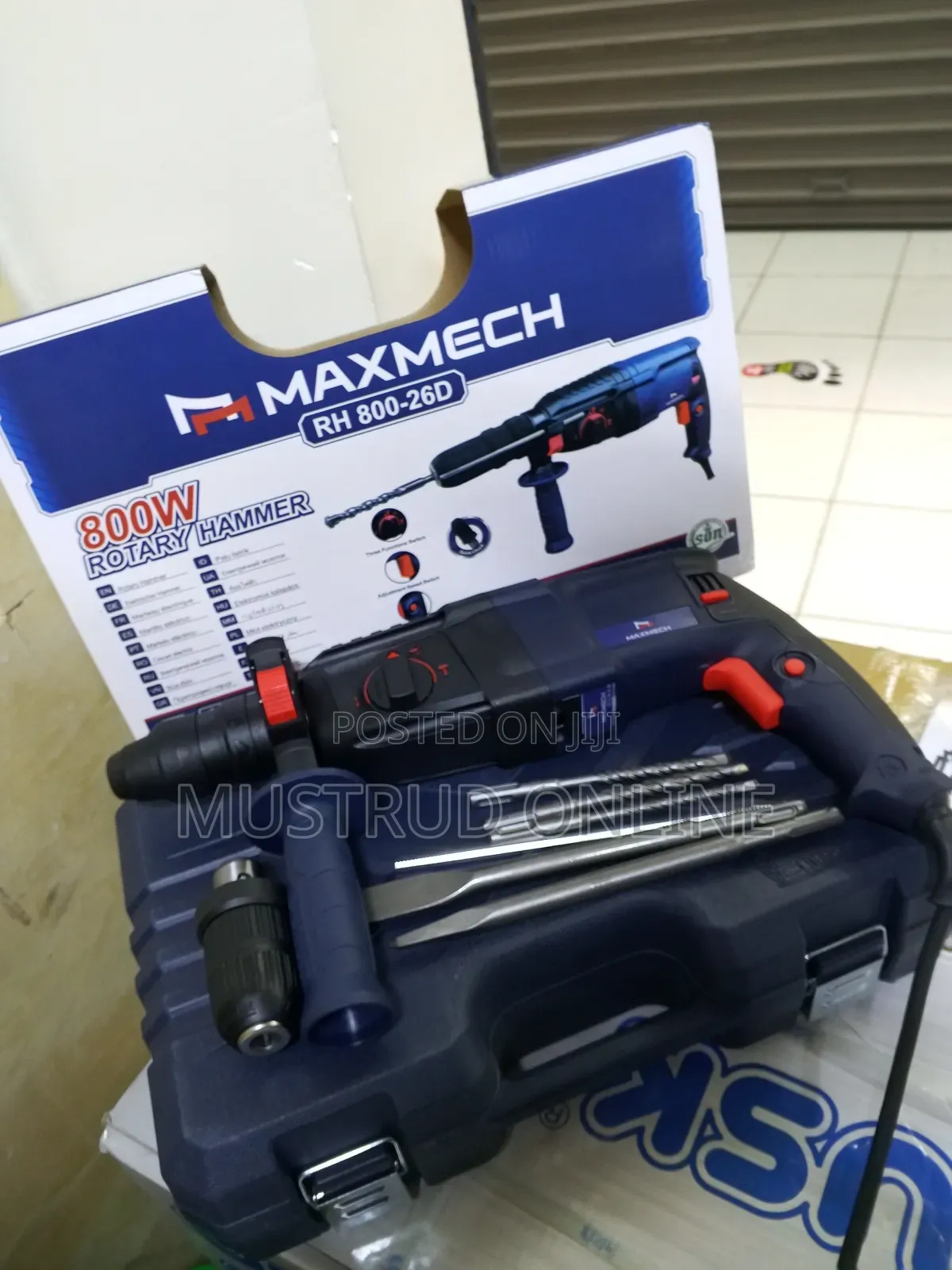 Rotary Hammer 800w/ Maxmech Rotary Hammer
