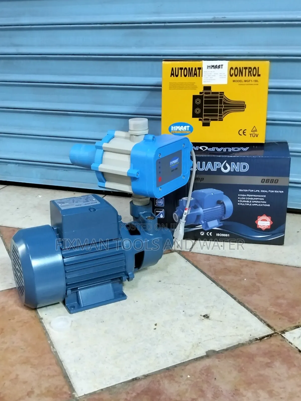 Commercial Water Boster Pump Aquapond 1hp 60m Head