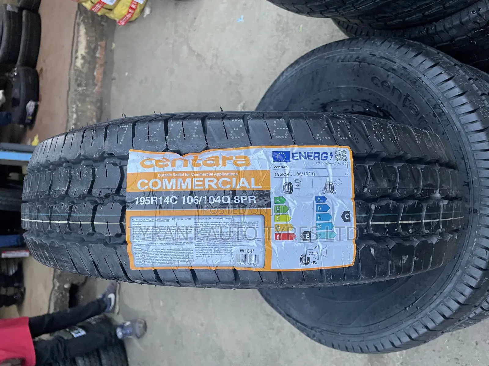 195r14c Centara Tyres