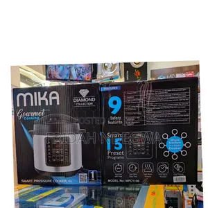 *Mika 6litres Electric Pressure Cooker