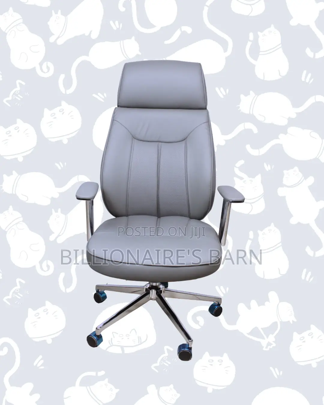 Breathable Office Executive Plush Chair | Delivery Anywhere in Kenya