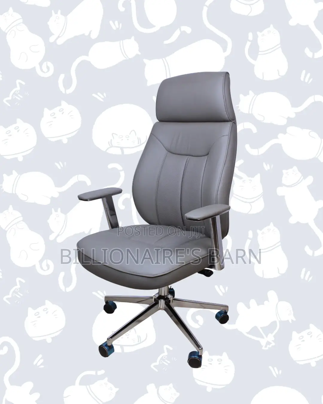 Breathable Office Executive Plush Chair | Delivery Anywhere in Kenya