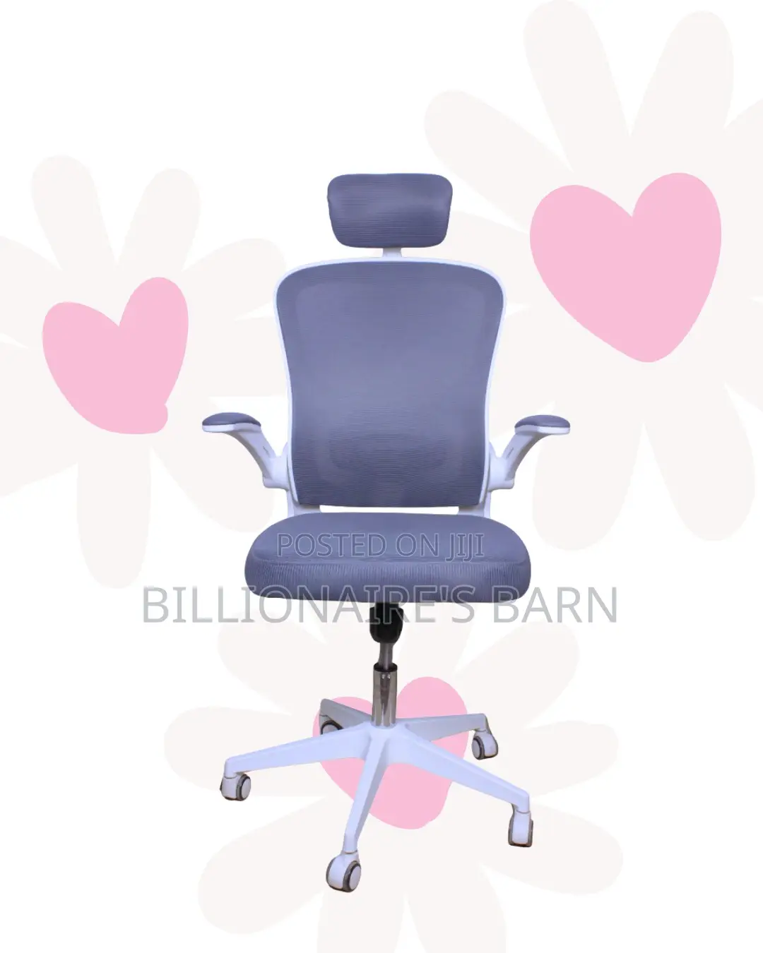 Space-Saving Backrest Chair Ergonomic Mesh | Perfect for Home Office