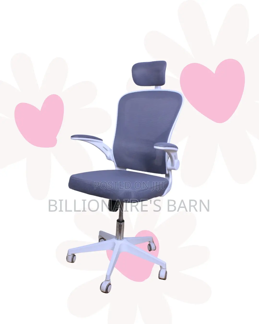 Space-Saving Backrest Chair Ergonomic Mesh | Perfect for Home Office