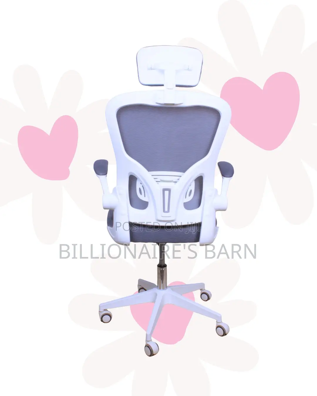 Space-Saving Backrest Chair Ergonomic Mesh | Perfect for Home Office
