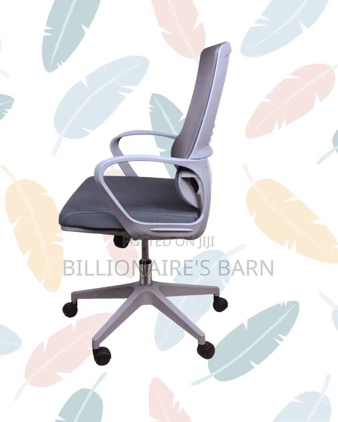Durable Mechanism Grey | Chair Mesh | Perfect for Home Office