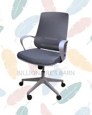Durable Mechanism Grey | Chair Mesh | Perfect for Home Office